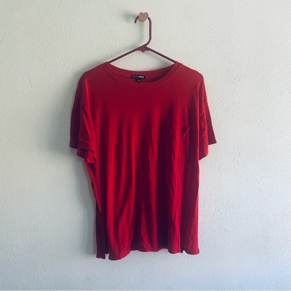 Fashion Nova red casual tee - Picture 2 of 8